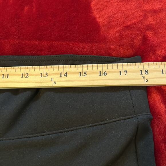 Torrid Pixie Pull On 1X Pants Luxe Ponte Black Slim Fix High Rise - Picture 9 of 12